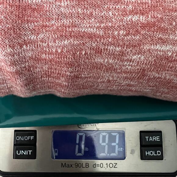 Madewell Space-Dye Blush Pink Open Front Long Cardigan Size Medium - Picture 12 of 12